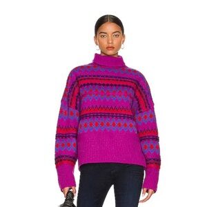 Rag & Bone Willow Fairisle Sweater size S